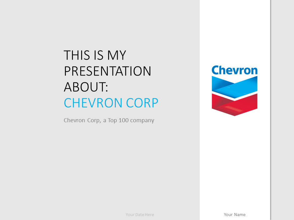 chevron powerpoint template