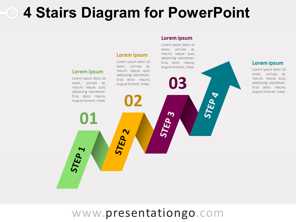 Free Stairs Powerpoint Templates