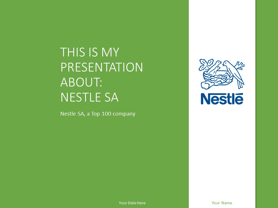 Nestle Process Flow Chart