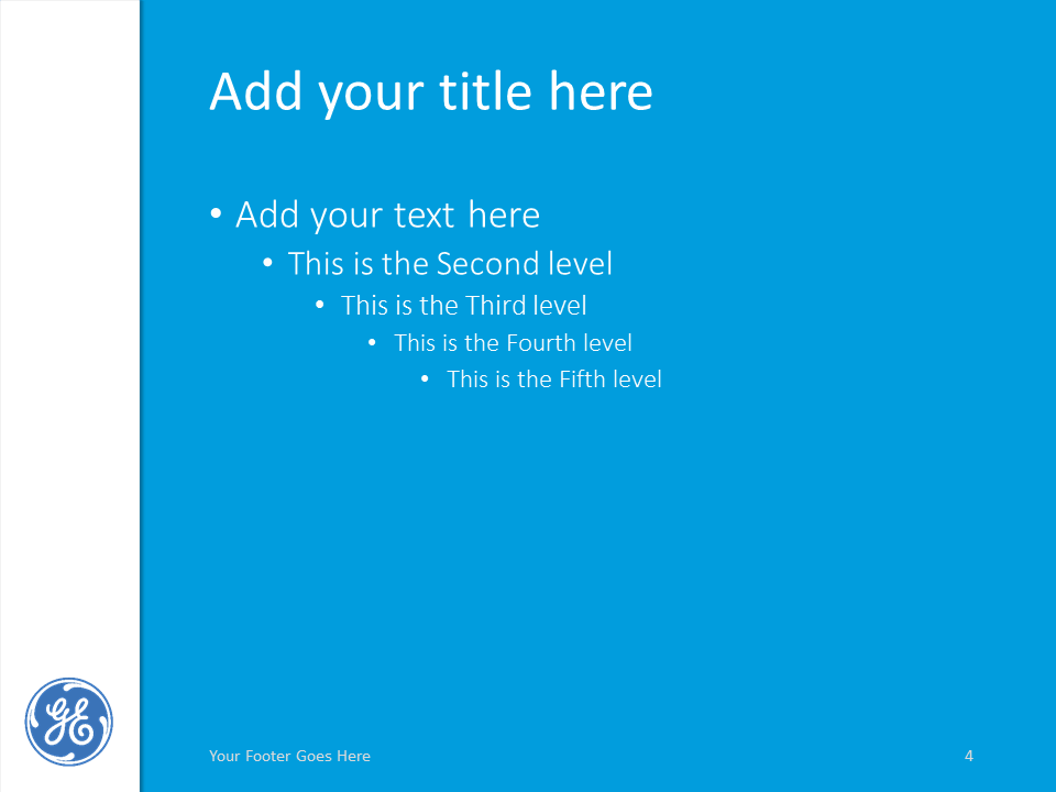 General Electric PowerPoint Template - PresentationGO.com