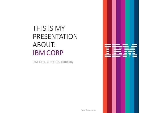 presentation about ibm company