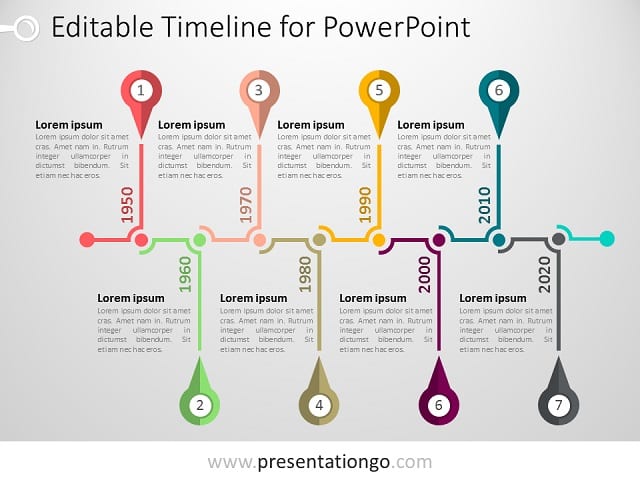 Ppt Template For Timeline from www.presentationgo.com