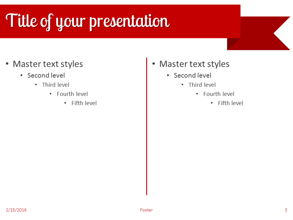 Red Ribbon Organizational Chart