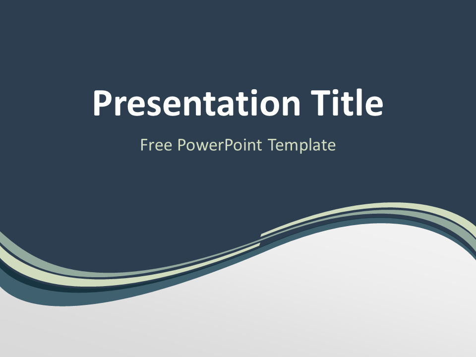 Wave Ppt Template from www.presentationgo.com