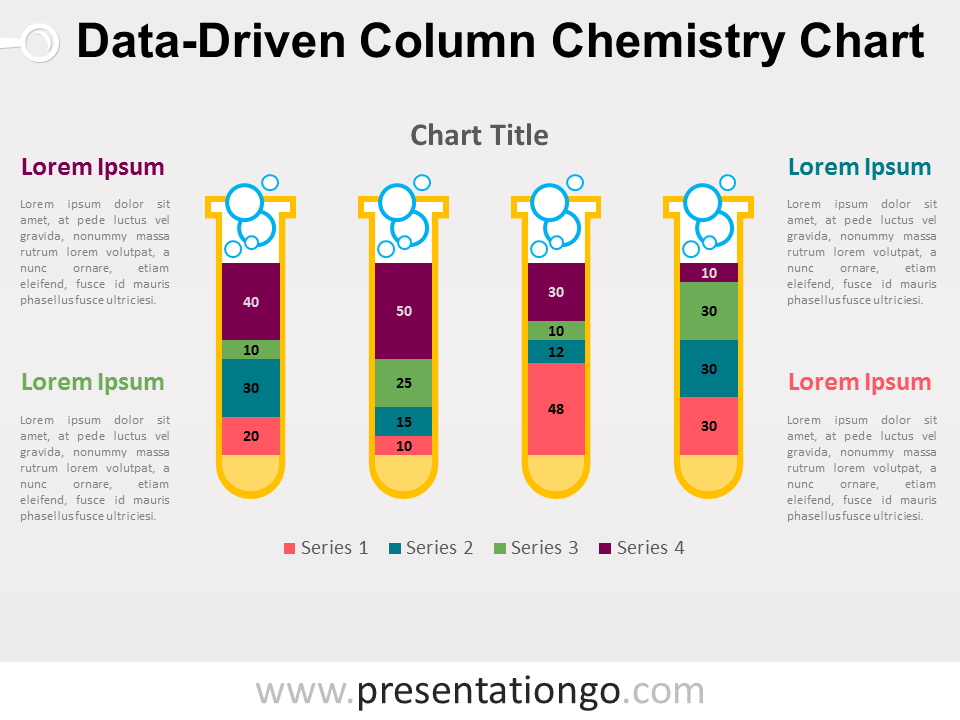 Simple Column Chart Powerpoint