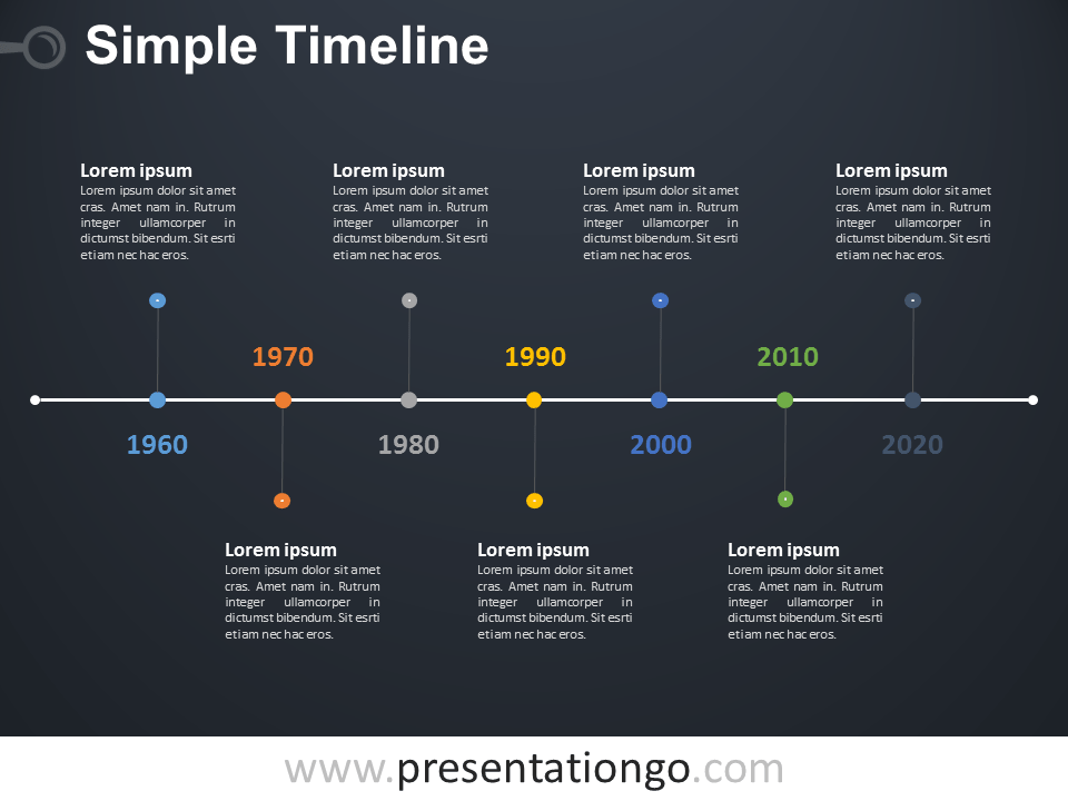 presentationgo timeline