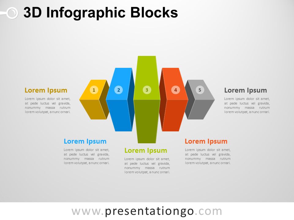 3d Flow Chart Powerpoint