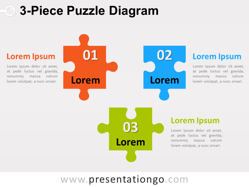 Puzzle Chart Powerpoint