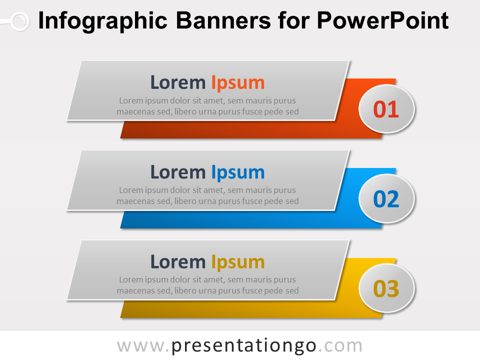 Banners Infográficos Para PowerPoint Gratis