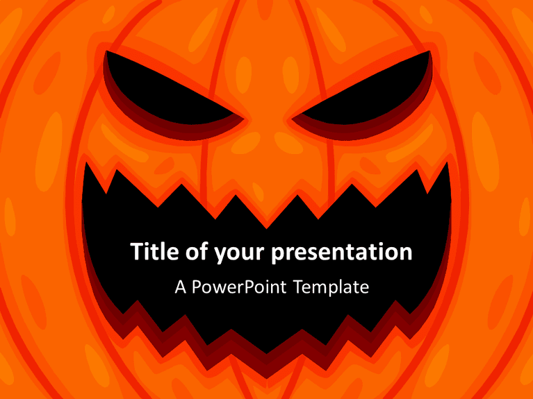 Plantilla PowerPoint de Halloween Gratis