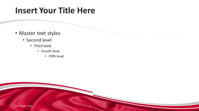 Bandera Gratis de Polonia Para PowerPoint - Diapositiva de Título Y Contenido