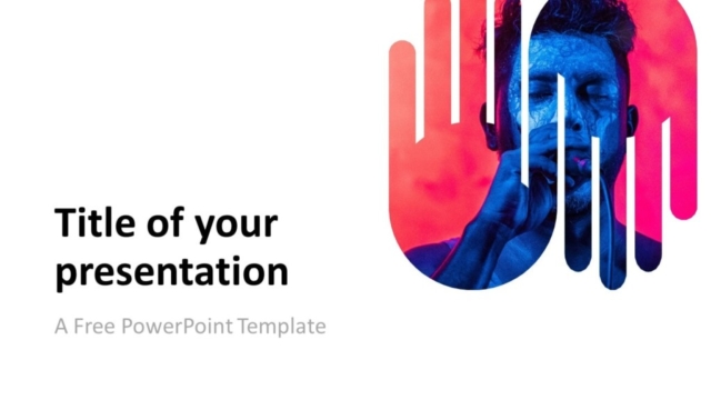 Plantilla Gratis Con Manos Hacia Arriba Y Hacia Abajo Para Powerpoint