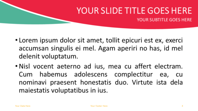 Plantilla de Ciudad Gratis Para PowerPoint - Diapositiva de Título Y Contenido