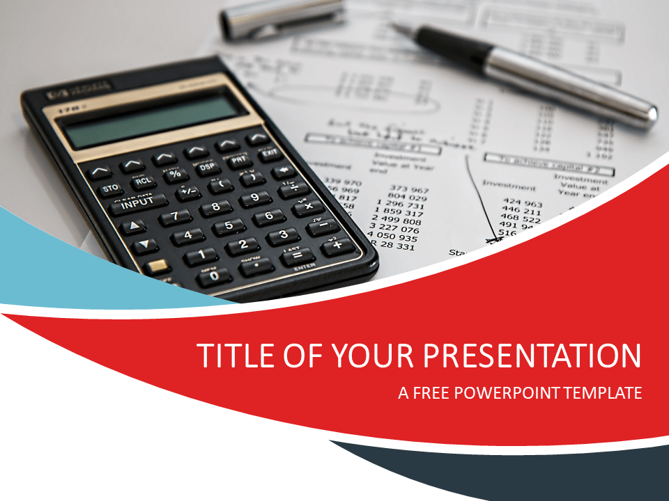 Plantilla Gratis de Finanzas Para PowerPoint