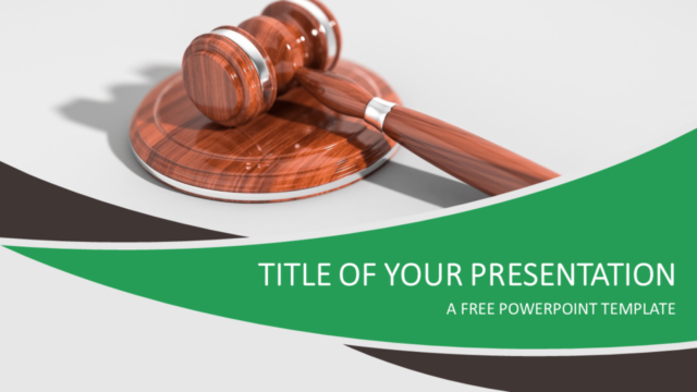 Plantilla Gratis de Justicia Y Ley Para PowerPoint
