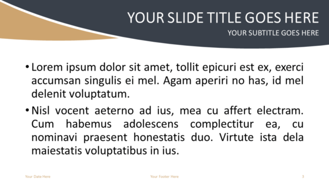 Plantilla de Religión Gratis Para PowerPoint - Diapositiva de Título Y Contenido