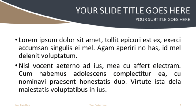 Plantilla de Religión Gratis Para PowerPoint - Diapositiva de Título Y Contenido