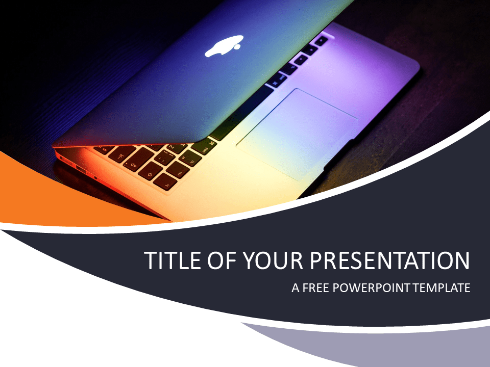 Plantilla de Tecnología Y Computadoras Para PowerPoint Gratis