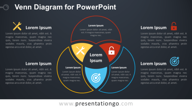 Diagrama de Venn Gratis Para PowerPoint