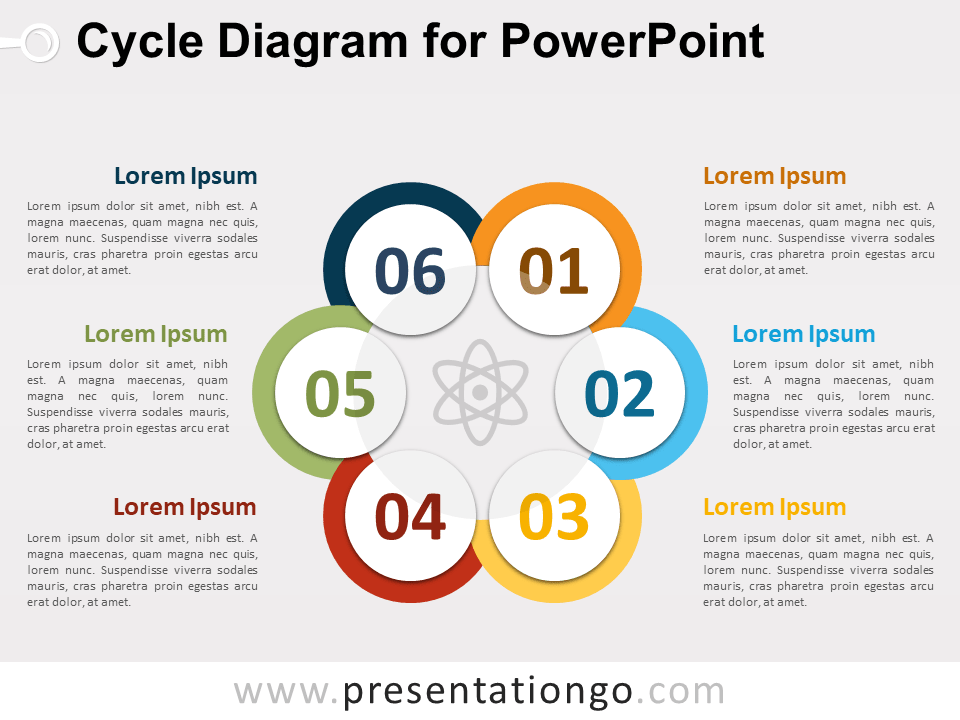 Diagrama Gratis de Ciclo Para PowerPoint