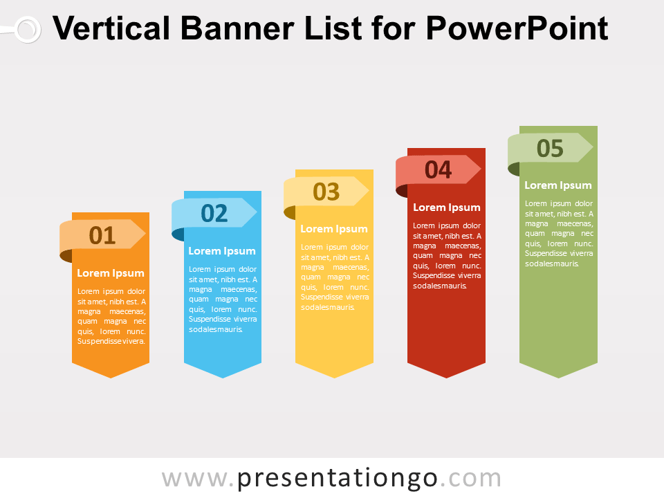 Lista de Pancartas Verticales Gratis Para Powerpoint