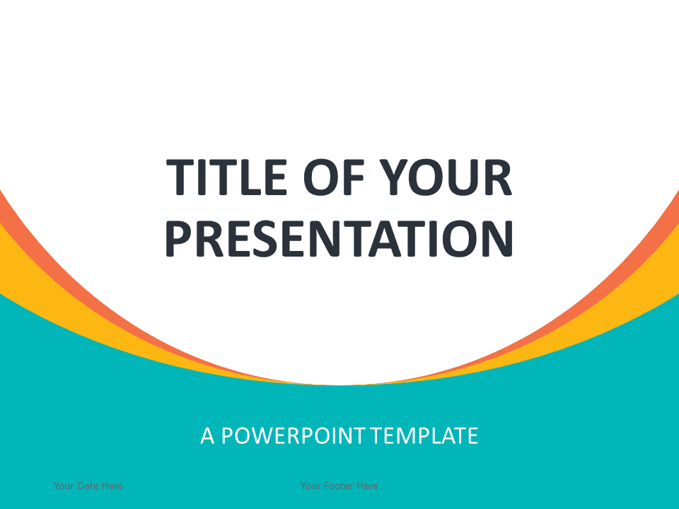 Plantilla Gratis de Negocios Abstracto Para PowerPoint