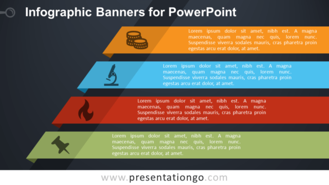 Banners Infográficos Para PowerPoint Gratis