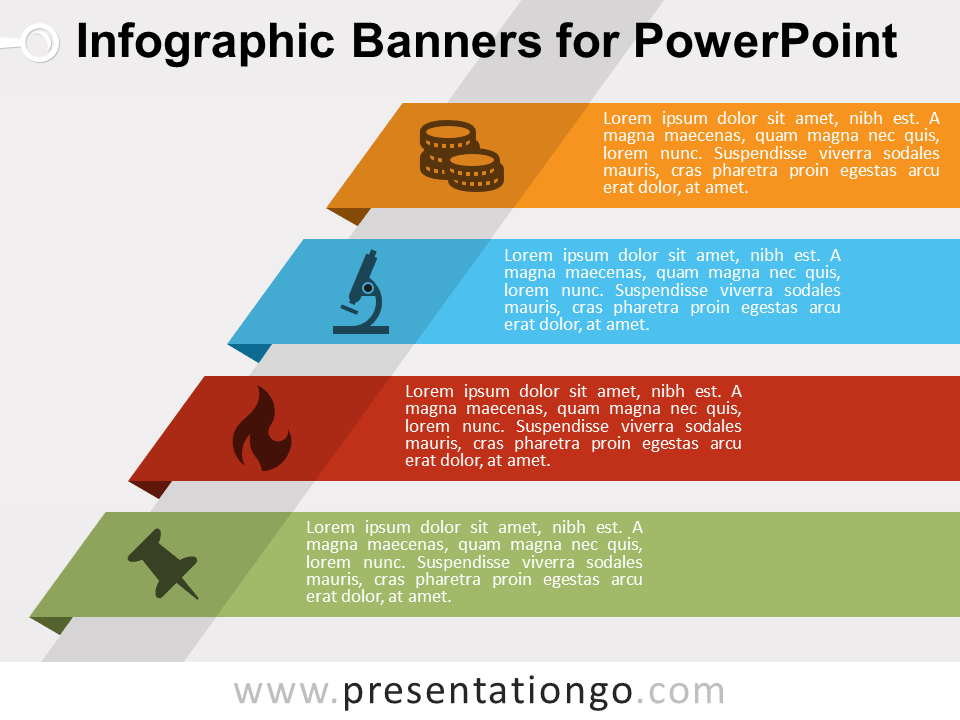 Banners Infográficos Para PowerPoint Gratis
