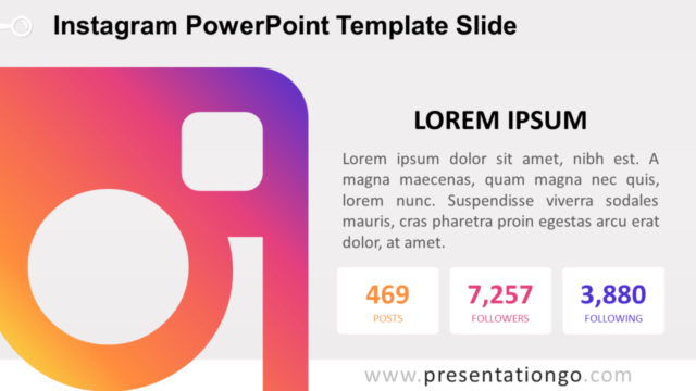 Plantilla Gratis de Instagram Para PowerPoint