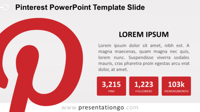Plantilla Gratis de Pinterest Para PowerPoint