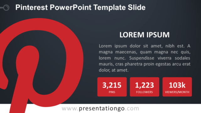 Plantilla Gratis de Pinterest Para PowerPoint