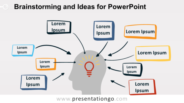 Lluvia de Ideas Gratis Para PowerPoint