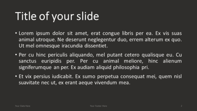 Plantilla Plana de Teclado iMac Gratis Para PowerPoint - Diapositiva de Título Y Contenido