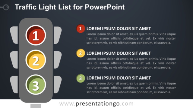 Lista de Semáforos Gratis Para PowerPoint