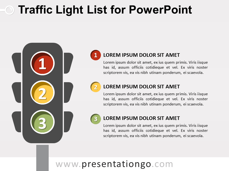 Lista de Semáforos Gratis Para PowerPoint
