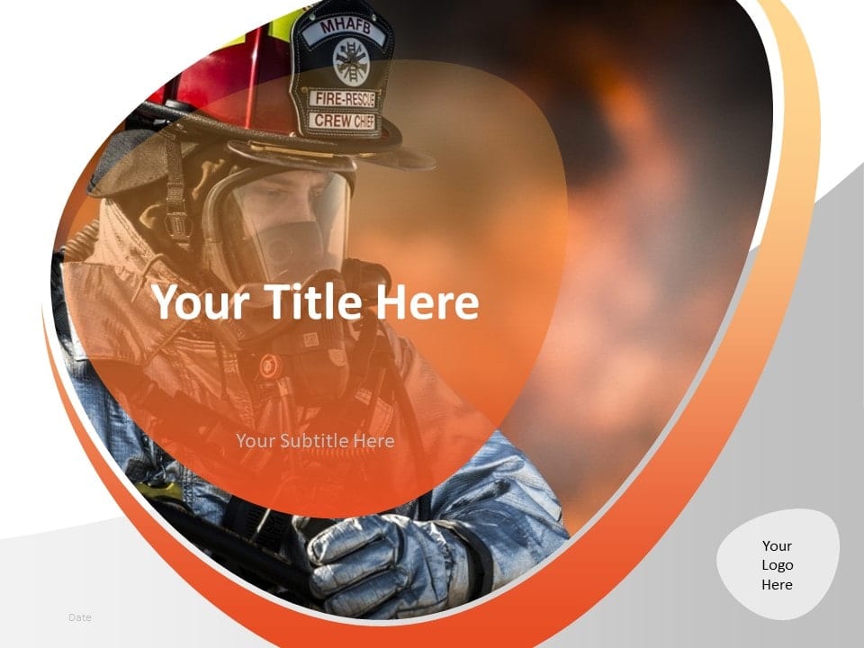 Plantilla Gratis de Bomberos Para PowerPoint