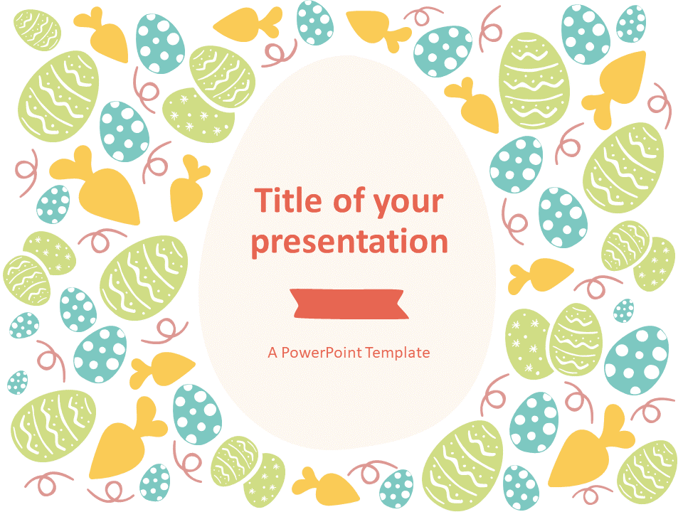 Plantilla Gratis de PowerPoint Para Pascua (Estilo 2)