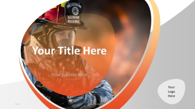 Plantilla Gratis de Bomberos Para PowerPoint
