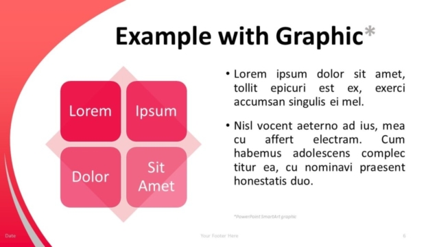 Plantilla Gratis de PowerPoint Para Maestros - Diapositiva con Gráfico