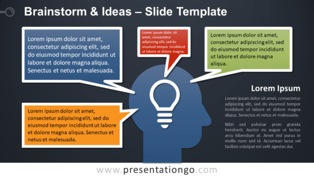 Lluvia de Ideas Para PowerPoint Y Google Slides