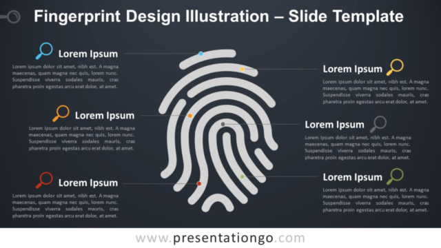 Plantilla Gratis de Huella Dactilar Para PowerPoint Y Google Slides