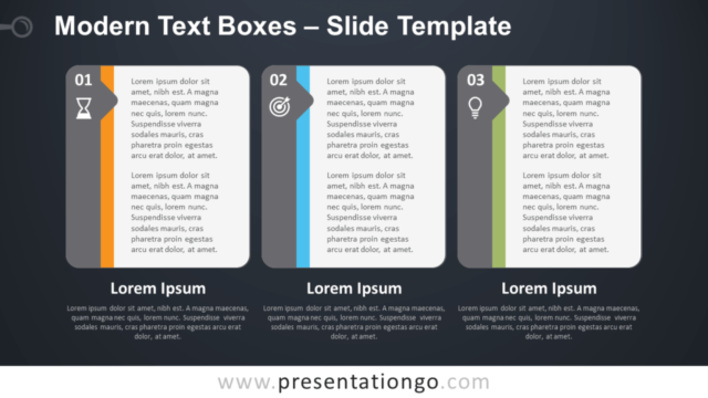 Cuadros de Texto Modernos Gratis Para PowerPoint Y Google Slides