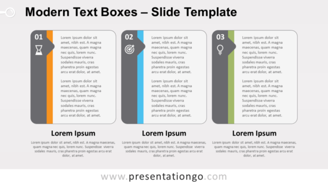 Cuadros de Texto Modernos Gratis Para PowerPoint Y Google Slides