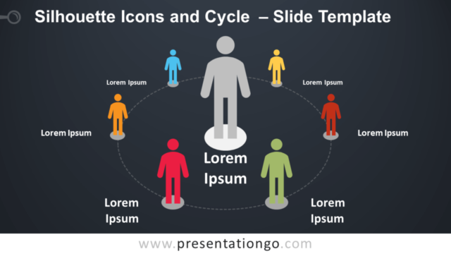 Iconos de Silueta Y Ciclo Gratis Para PowerPoint Y Google Slides