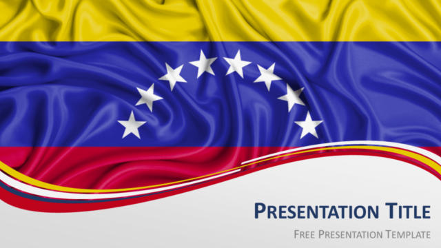 Bandera de Venezuela Gratis Para PowerPoint Y Google Slides