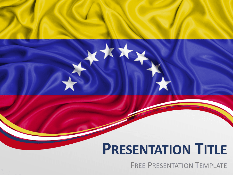 Bandera de Venezuela Gratis Para PowerPoint Y Google Slides