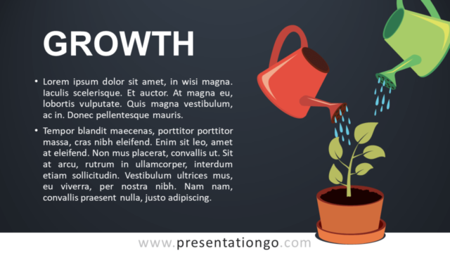 Plantilla Gratis Metafórica de Crecimiento Para PowerPoint Y Google Slides