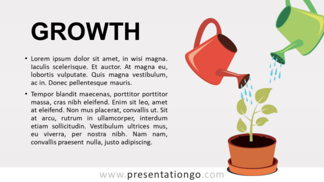 Plantilla Gratis Metafórica de Crecimiento Para PowerPoint Y Google Slides