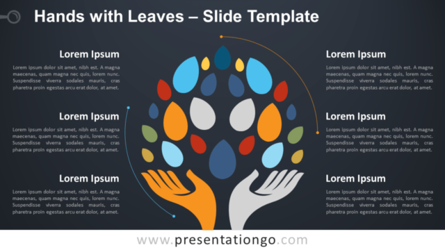 Manos Y Hojas Gratis Para PowerPoint Y Google Slides