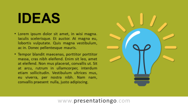 Ideas - Plantilla Gratis de Metáfora Para PowerPoint Y Google Slides